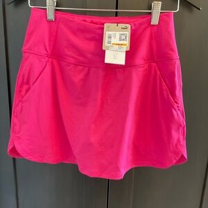 💖 ✨ NWT PUMA Hot Pink Athleisure Golf Skort Tennis Preppy Country Club Sz S